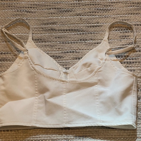 White Zara corset top - Picture 4 of 4